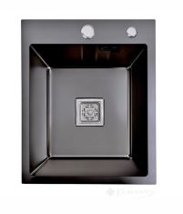 кухонная мойка Platinum Handmade 40x50x23 PVD черная (SP000039891)