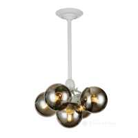 люстра Levistella підвісна, чорна (756PL385-5 WH+BK)