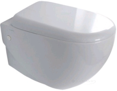 унітаз Hidra Ceramica ABC підвісний з сидінням білим (ABW 10+ABX)