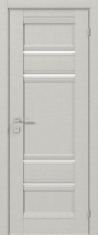 дверное полотно Rodos Fresca Donna 600 мм, с полустеклом, сосна крем