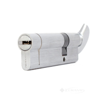 цилиндр для замка Buonellе B10CP6030SCX6 60-30 мм 5+1 ключ-поворот. хром матовий