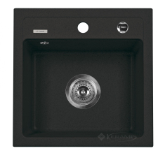 кухонна мийка Deante Zorba 44x44x17 графіт (ZQZ 2103)