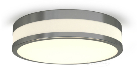 Світильник стельовий Azzardo Kari, білий, хром, 30 см, LED (LIN-1607-30 /AZ2066)