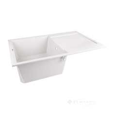 кухонна мийка Lidz 790x495 /230 білий WHI-01 (LIDZWHI01790495230)