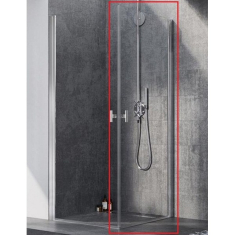 душова кабіна Radaway NES 8 KDD B 100x100 права частина, безпечне скло, прозоре (10074100-01-01R)