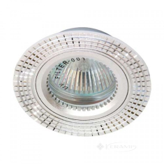 точечный светильник Feron GS-M369 серебро (17933)