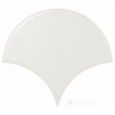 плитка Equipe Scale 10,6x12 Fan white matt (21977)