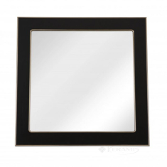 зеркало Аквародос Беатриче 100x80x2,8 черное/золото (АР0002255)