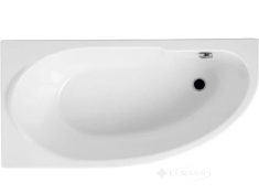 ванна акриловая Polimat Miki угловая, 140x70 левая, белая (00372)