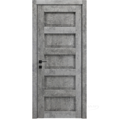 дверное полотно Rodos Style 5 600 мм, глухое, мрамор серый