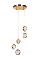 люстра Wunderlicht Modern Style золото/прозрачный (WL1475-35)