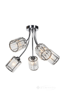 люстра Wunderlicht Modern Style хром/прозрачная (JS1484-45)