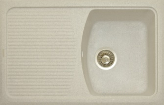 Кухонна мийка Granitika Cube Long 78х50х20 льон (CL785020)