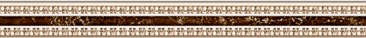 Фриз Интеркерама Emperador 4,5x50 коричневый (31)