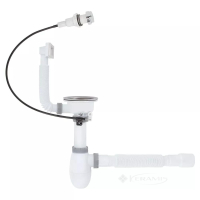 cифон для мойки ITAL K1013SA, 1/2х40 мм полуавтоматический (SME27511543)