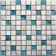 мозаїка Kotto Keramika СМ 3108 C3 laterizio griz /laterizio bianco /lgrunde glass 30x30