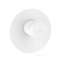 змішувач для ванни та душу Ravak Espirit прихованого монтажу, білий матовий (X070248)