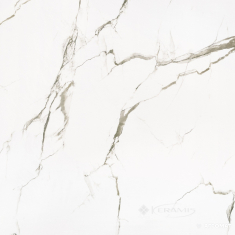 плитка Megagres Carrara 60x60 white gloss rect