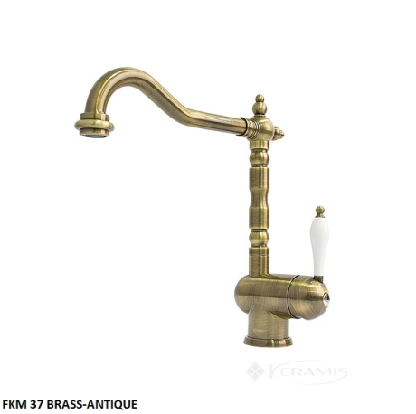 Змішувач для кухні Fabiano FKM 37 antique brass (8232.403.0343)