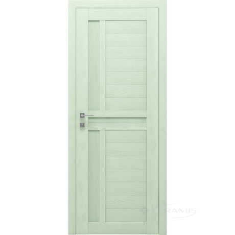 Дверное полотно Rodos Modern Alfa 600 мм, глухое, сосна браш mint