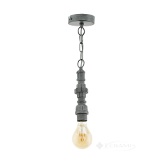 светильник потолочный Eglo Chepstow серебряный состаренный (49707)