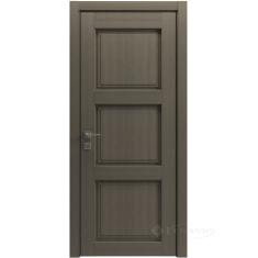 дверное полотно Rodos Style 3 600 мм, глухое, серый дуб