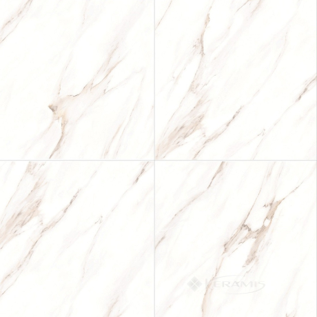 Плитка Megagres Carrara 60x60 w6p601b white rect