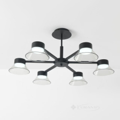 люстра потолочная Luminaria Adel 6xgx53 black