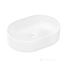 умывальник Hansgrohe Xuniva U SmartClean 55х40 без перелива глянцевый белый (61073450)