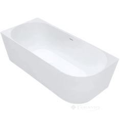 ванна акриловая Rea Bellanto Slim 170х79 + сифон + панель, левая, white (REA-W0131)