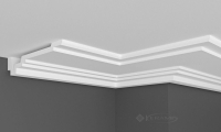 карниз жорсткий Elite Decor Gaudi Decor 3,2x16x244 см білий (P 897)
