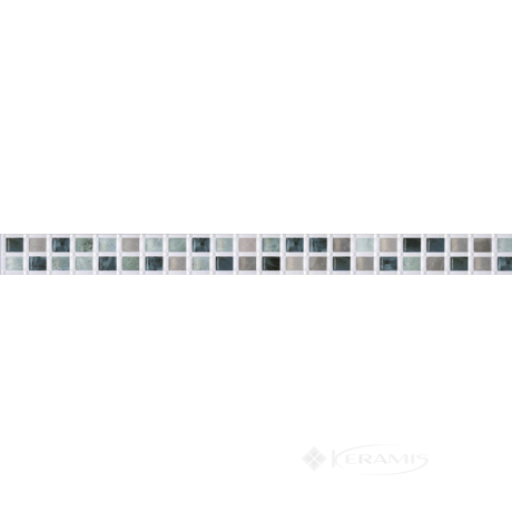 Фриз Интеркерама Unico 60x4,8 белый (061)