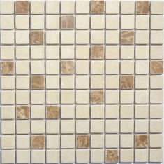 мозаїка Kotto Keramika СМВ 3109 C2 beige /white 30x30