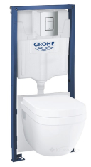 інсталяційна система Grohe Rapid Sl + унітаз Euro Ceramic (39538CB0)
