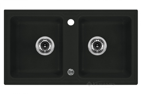 Кухонна мийка Deante Zorba 78x43,5x18 графіт (ZQZ 2203)