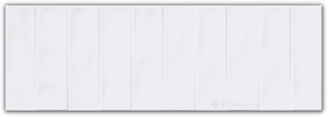 Плитка Cersanit Alisha 20x60 біла, структурна, глянцева (NT113-005-1)