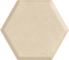 плитка Paradyz Serene 19, 8x17, 1 beige heksagon struktura