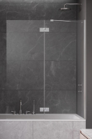 штора для ванны Radaway Essenza New PND II 110 левая, безопасное стекло, прозрачное (110002110-01-01L)