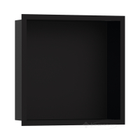 полочка Hansgrohe XtraStoris Individual 300x300x100, черный матовый/черный (56098670)