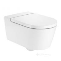 унитаз Roca Inspira Round Compacto подвесной, без ободка, белый (A346528000)