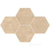 мозаика Stargres Qubus 28,3x40,8 beige heksagon