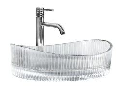 умывальник Rea Harper 50x37 transparent (REA-U8525) (умывальник Rea Harper 50x37 transparent (REA-U8525)))