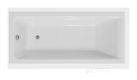 ванна акриловая Volle Solo 170x75 без ножек, белая (1210.001775)