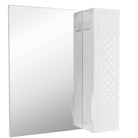 шафка дзеркальна Аквародос Родорс 70x16,5x80 без підсвічування, білий (АР0000421)