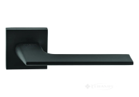 ручка на квадратной розетке Oro&Oro Unica черная (065-15E Black)