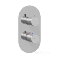 смеситель для ванны и душа Ravak Espirit термостатический, на 2 потребителя, хром (X070206)