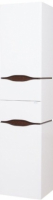 пенал Аквародос Венеция 40x33x165 белый/венге консольный (OC0000412)