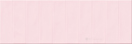 Плитка Cersanit Alisha 20x60 рожева, структурна, глянцева (NT113-006-1)
