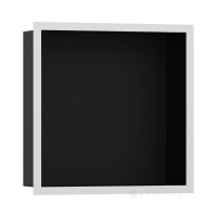 полочка Hansgrohe XtraStoris Individual 300x300x100, белый матовый/черный (56098700)