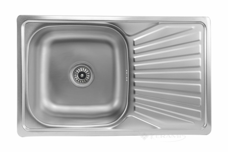 Кухонна мийка Platinum 78x48x18 сатин (SP000019706)